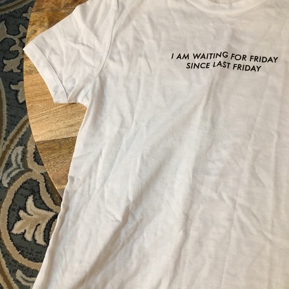 Zara Friday Slogan Tee - Picture 2 of 4
